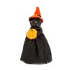 Halloween dekorácia - duch, mačka, tekvicová hlava - 21 cm  