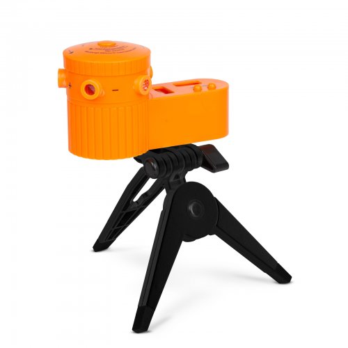 Mini laserový vodovážny prístroj so statívom – 105 x 50 x 60 mm – 3 x AG13