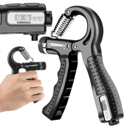 Posilňovač predlaktia, ruky a zápästia, s počítadlom