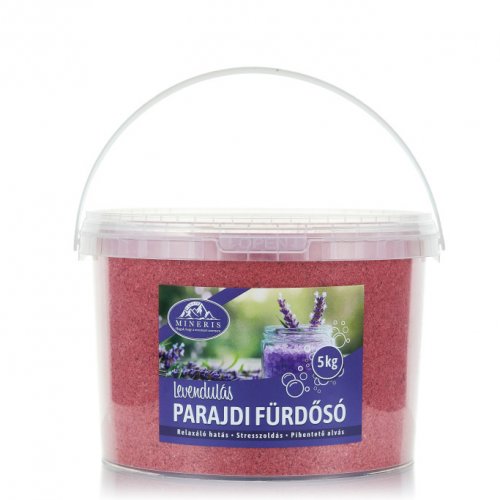 Mineris Kúpeľová soľ z Parajdu s levanduľou – 5 kg