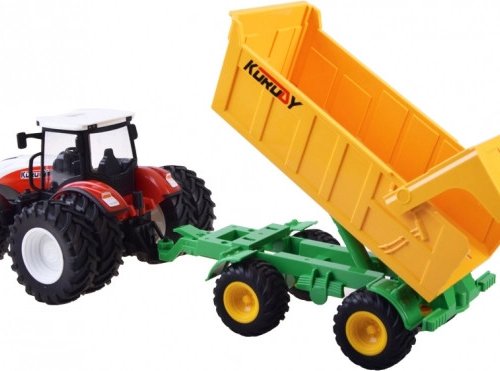 Sklápací príves k hračkárskemu traktoru