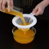 Jogurt, Mliečny filter – Sója, Čaj, Kávový sieťkový filter na mlieko a nápoje – Veľký šnúrkový sieťkový nástroj na mandľové mlieko, trvanlivé nylonové vrecko