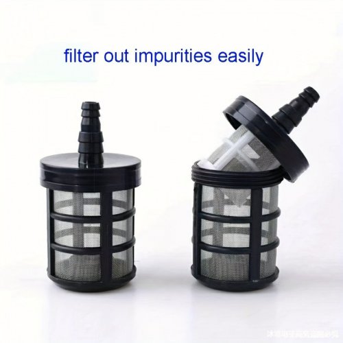 Vodné čerpadlo filter, dvojvrstvový nerezový oceľový filter pre akvárium