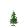 Umelý stromček - 90 cm - PVC - tmavozelený