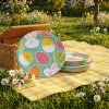 Veľkonočný papierový tanier - 23 cm - 8 ks / balenie