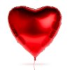 Obrovský balón - červené srdce - fólia - 79 cm