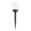 Zapichovacia solárna lampa - guľatá - farebná - 10 x 10 x 26,5 (+12,5) cm