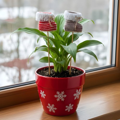 Zapichovacia dekorácia - čižma - 50 x 7 cm - 4 druhy