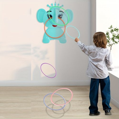 Slon Hádzanie krúžkov, Cieľová hádzacia hra