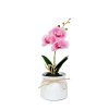 Umelá rastlinná dekorácia - orchidea - 3 druhy - 32,5 cm