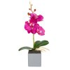 Umelá rastlinná dekorácia - orchidea - 3 druhy - 29,5 cm