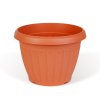 Plastový kvetináč – terakota – 20 cm