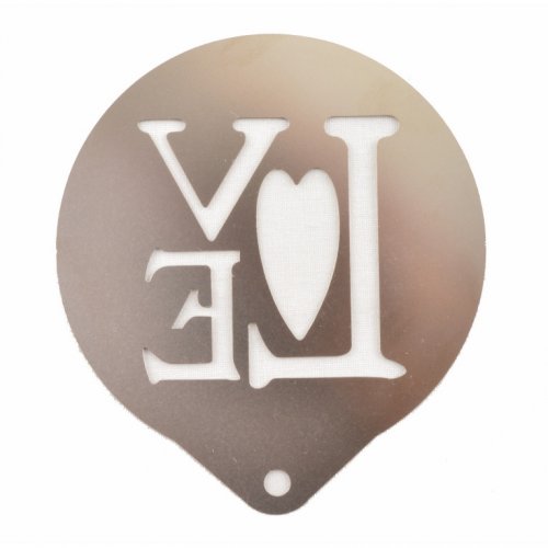 Dokonalý dom 13294 Šablóna na zdobenie cappuccina