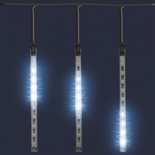 LED svetelný záves s cencúľmi