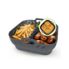 GOURMETmaxx Silikónová forma do teplovzdušnej fritézy s oddeľovačom 21*21*8 cm