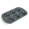 Baker’s Secret Classic Line forma na pečenie 6 muffinov – 31,3 x 18,6 x 3,6 cm