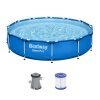 Bazén s pevnou stenou s filtráciou - 366 x 76 cm - 6473 L