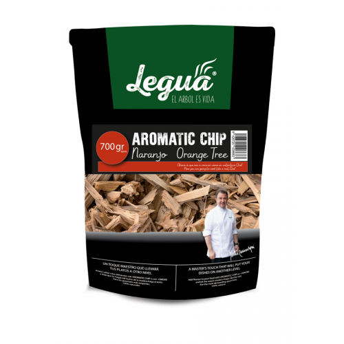 Legua údené lupienky s arómou pomarančovníka 700 g