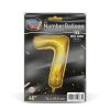Narodeninový fóliový balón číslo 7 - zlatý - 40&amp;amp;quot;