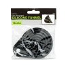 Odolná lievik na palivo – silikón – 10 x Ø8 cm – čierna