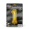 Narodeninový fóliový balón číslo 1 - zlatý - 40&amp;amp;quot;