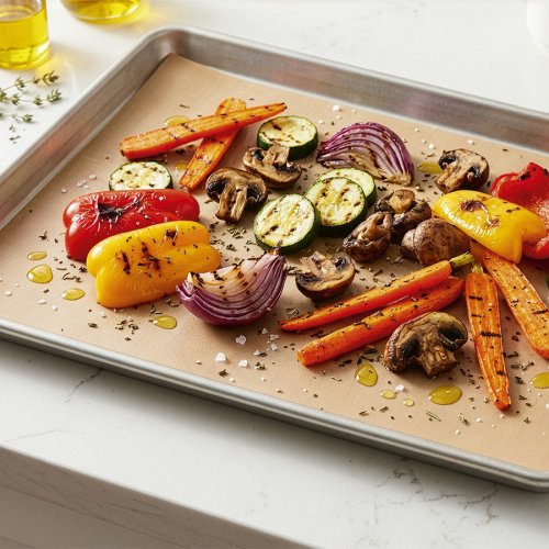 GOURMETMAXX Vzduchová fritéza pečiaca podložka 2 ks opakovane použiteľná