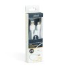 Dátový kábel - Type-C / USB-A - biely - 1 m - 2.4A - 12 W