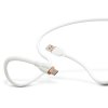 Dátový kábel - Type-C / USB-A - biely - 1 m - 2.4A - 12 W