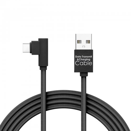 Dátový kábel USB Type-C čierny - 2 m - 2 A