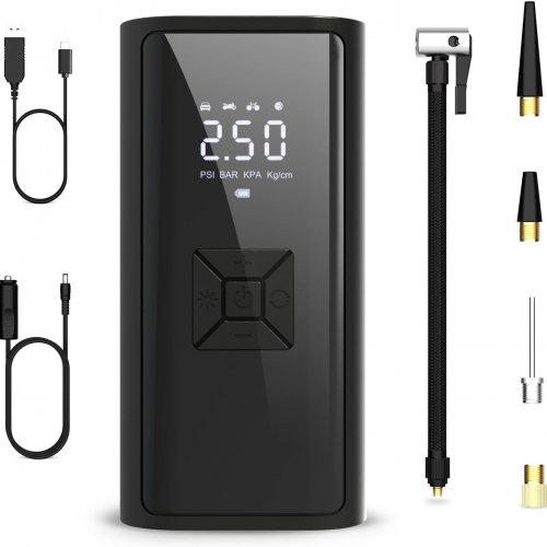 Smart kompresor, digitálny displej, zapaľovač a USB-C nabíjačka