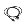 HDMI kábel so zlatým konektorom, s Full HD D-sub káblom