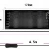 Viacjazyčný LED pixelový panel do auta (1 displej + 1 kábel)