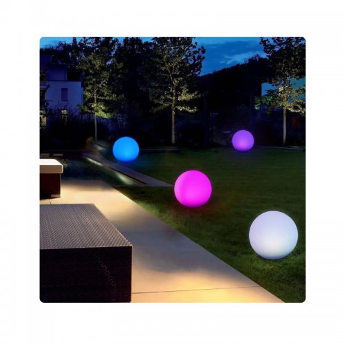 Vodeodolná LED záhradná lampa s diaľkovým ovládačom