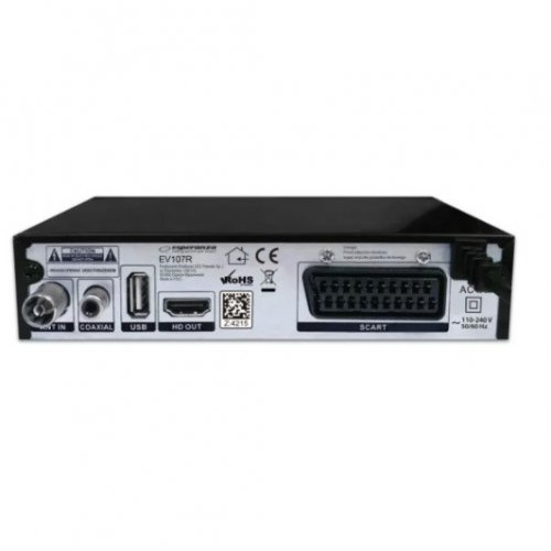 Esperanza digitálny pozemný TV prijímač EV107R – s podporou DVB-T2 H.265/HEVC – EV107R