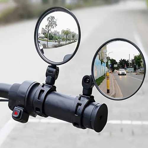 2 ks Nastaviteľné a Otočné Cyklistické spätné zrkadlá