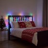 Svetelná reťaz – 20 m – farebná – 400 LED – 100–240 V – 6 W – priehľadný kábel