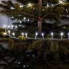 Svetelná reťaz – 50 m – studená biela – 1000 LED – 220–240 V – 9 W – priehľadný kábel