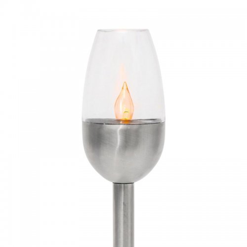 Home MX816 solárna záhradná lampa, 12 ks displej, plast, 1 ks teplobiely LED, vonkajšie, vnútorné