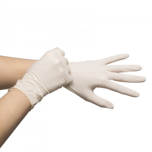 Latex rukavice - M - 10 ks / balenie