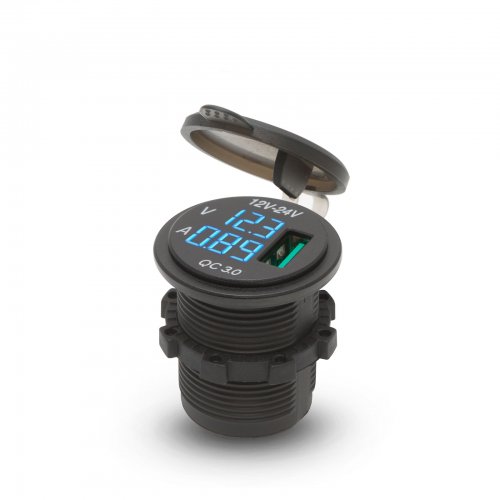 USB zásvuka zabudovateľná na miesto autozapalovača 1 x USB