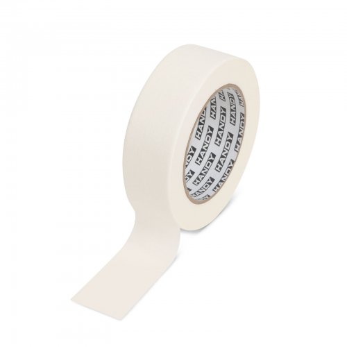 Maskovacia páska - s lepidlom na vodnej báze - 50 m x 36 mm - biela