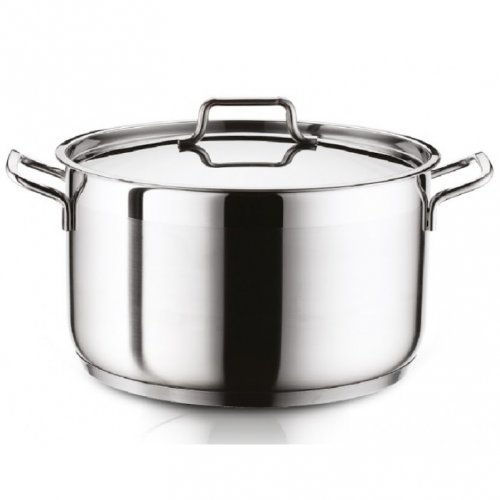 Perfect Home 12821 Nerezový hrniec s kovovou pokrievkou 30 cm