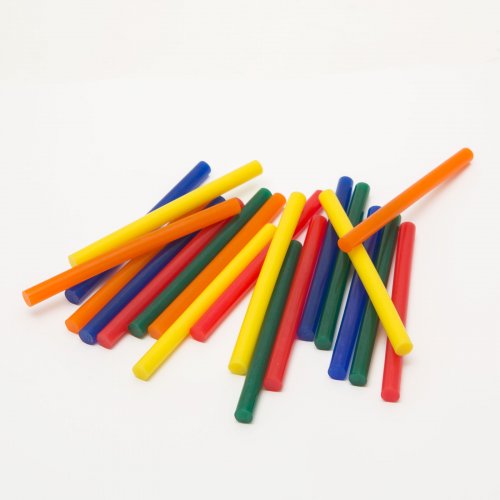 Tavná náplň do lepiacej pištole - 7 mm - farebná - 20 ks / balenie