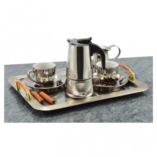 Kávovar na espresso pre 2 osoby