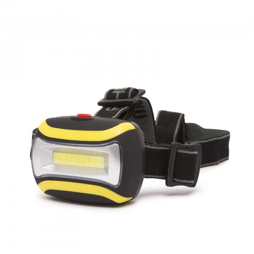 Čelová lampa COB LED 160 lm - 3 x AAA