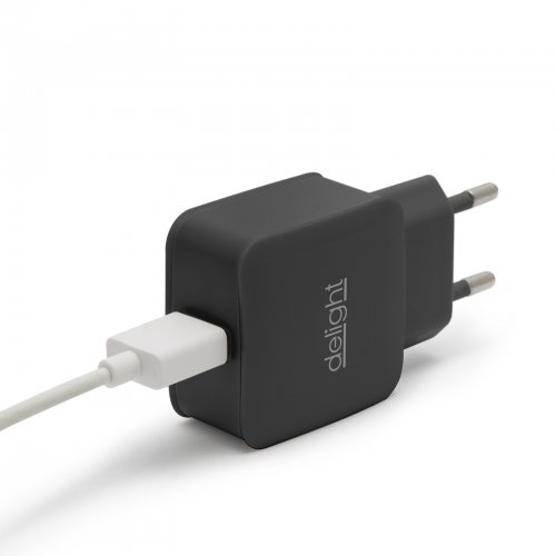 USB sieťový adaptér čierna