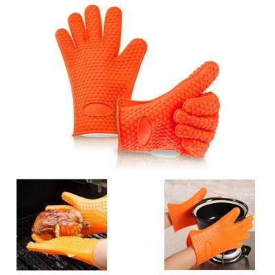 Tepelne odolná silikónová rukavica