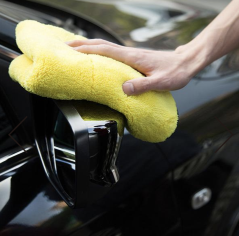 Obojstranná utierka na auto