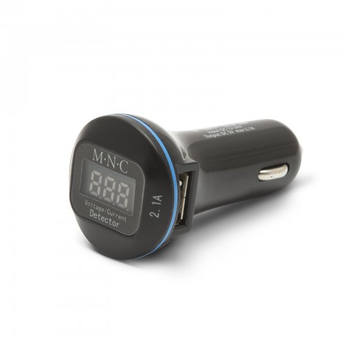 Adaptér do autozapalovača s dvojitým USB portom - čierny
