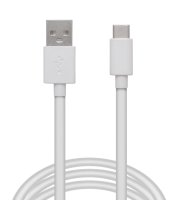 Dátový kábel USB Type - C - biely - 1 m